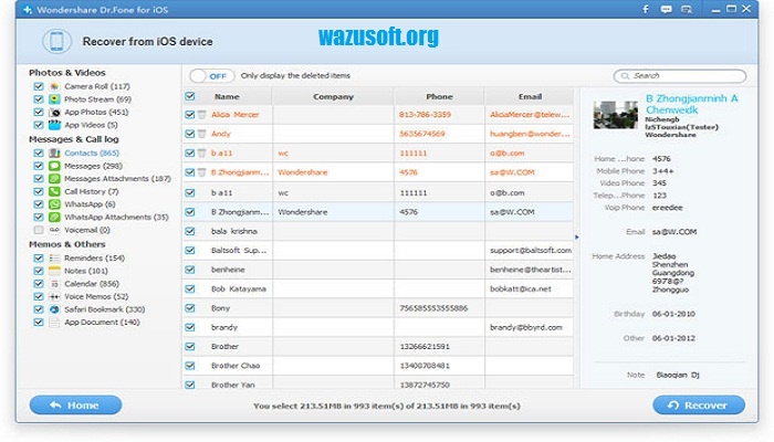 Wondershare Dr.Fone Crack - wazusoft.org