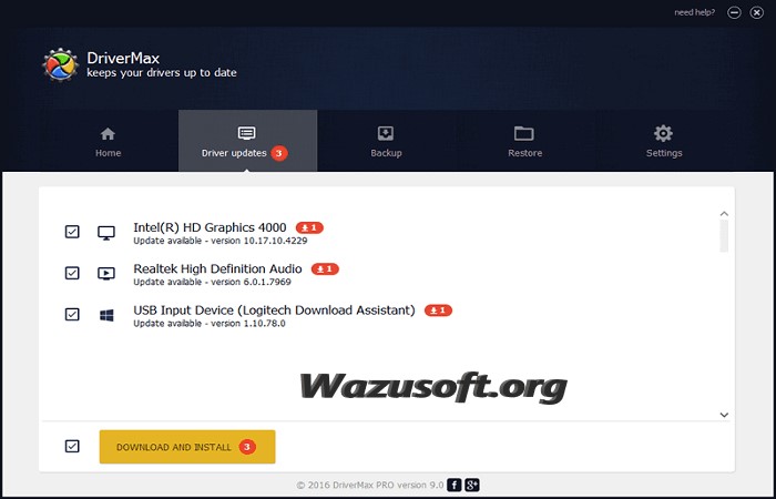 DriverMax Pro Crack - Wazusoft.org